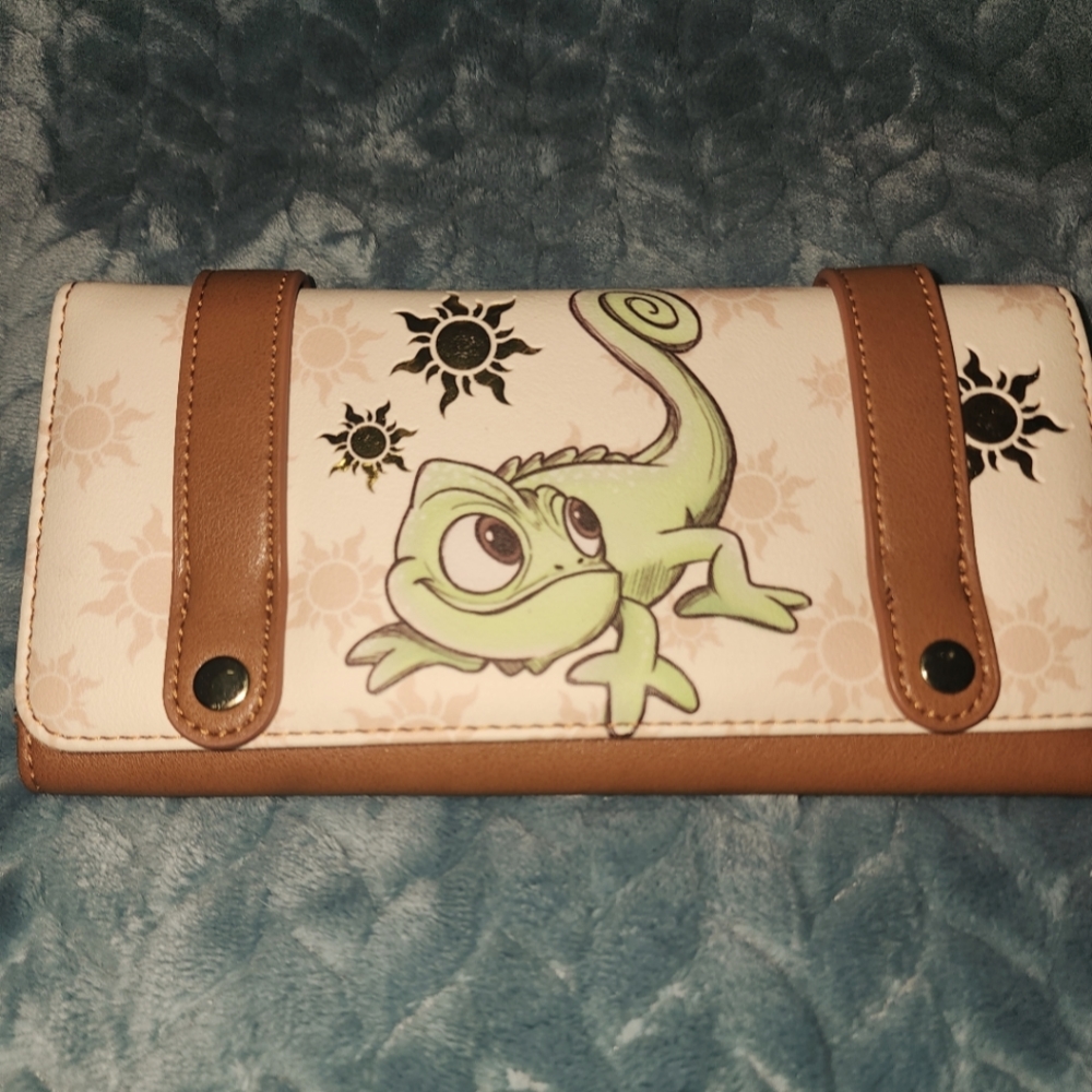 Rare Disney Loungefly Pascal Wallet